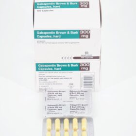 gabapentin brown and burk capsules