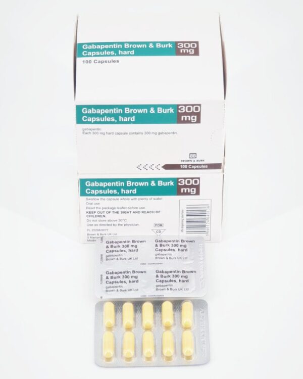gabapentin brown and burk capsules